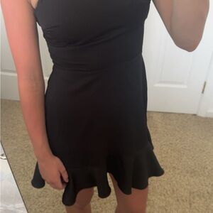 Express Black Mini Dress